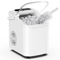 OLIXIS Countertop Ice Maker with Self-Cleaning, Portable Ice Maker Machine with Ice Scoop, 26Lbs/24H, 9 Cubes in 6 Mins, 2 Sizes of Bullet Ice for Home, Kitchen, Office