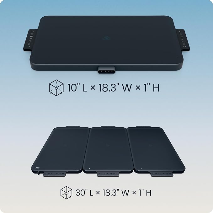 Chefman Everything Warmer Expansion Tray, 10” x 16” Electric Warming Tray, Requires Primary Panel for Use (Sold Separately), One Secondary Panel Included