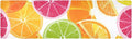 Multicolored Summer Citrus Slices Trivet Table Runner Heat Resistant 230F for Hot Dishes Pots Plates Kitchen Dining Table Protector Decorative 39.37 X 11.8 Inch