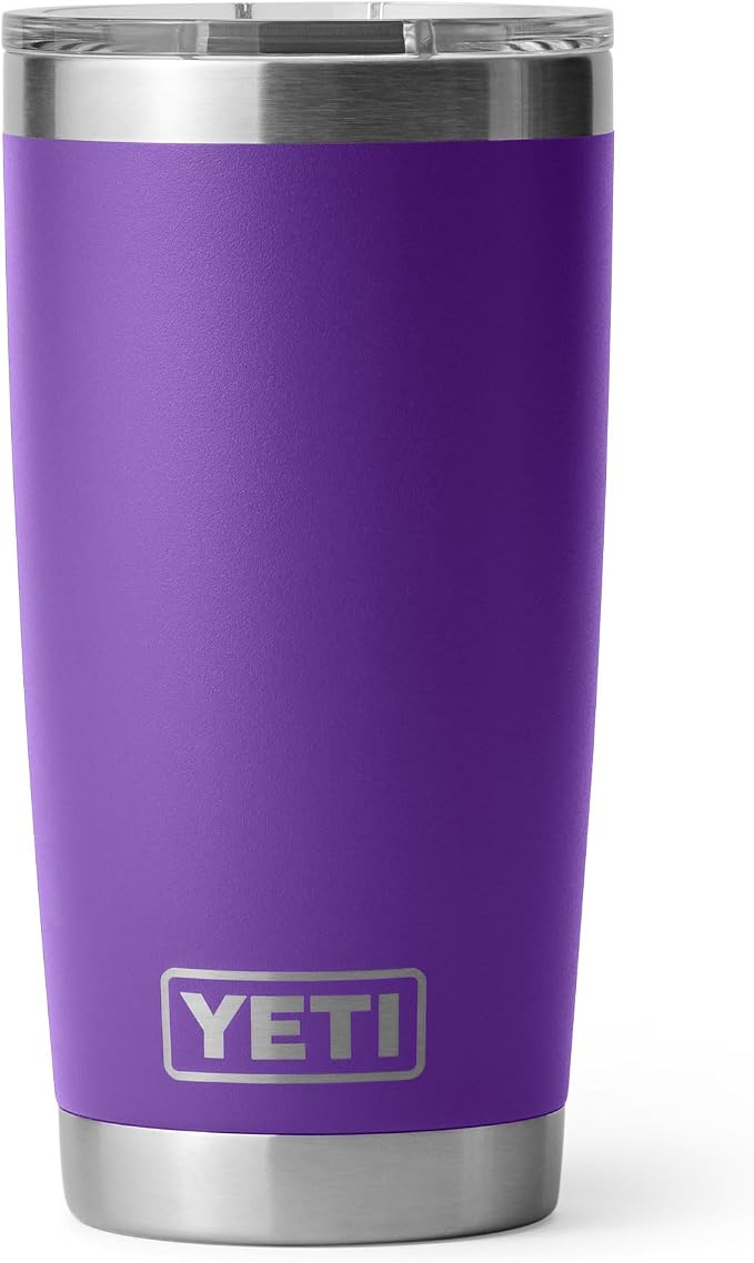 YETI Rambler 20 oz Stainless Steel Vacuum Insulated Tumbler w/MagSlider Lid