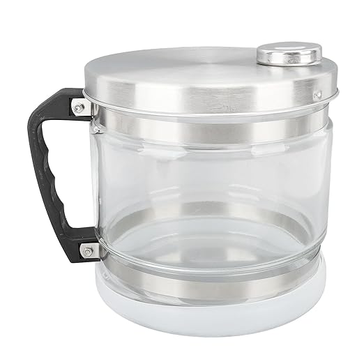 4L Water Container for Distiller, 4L Glass jar for Home Beauty Water Distiller, Replacement Glass Collection Bottle for Home Beauty Countertop