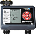 DEWENWILS Sprinkler Timer 2 Zone, Water Timer for Garden Hose, Programmable Hose Timer Faucet Watering with Automatic/Rain Delay/Manual Mode, Outdoor Irrigation Controller for Lawn, Yard
