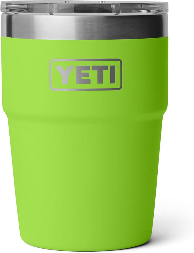 YETI Rambler 16 oz Stackable Tumbler, Vacuum Insulated, Stainless Steel with MagSlider Lid | Stackable
