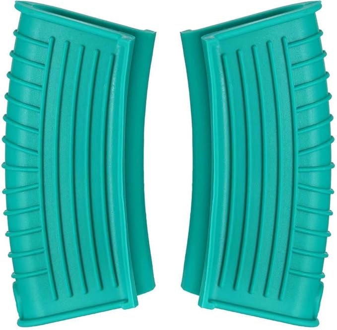 8 Pieces Silicone Hot Tool Holder Heat Resistant Potholder Cookware Handle Non Slip Rubber Pot Holders Handles Grip Covers for Cast Iron Skillet Silicone Cooking Kitchen Suits (Red)