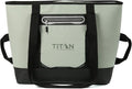 Titan by Arctic Zone Soft Sided Cooler Tote, Insulated Bag with Handle, Shoulder Strap, and Zipper for Lunch, Picnic, and Travel, 30 Can Capacity