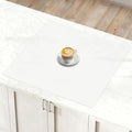 24''x24''(60cmx60cm) Silicone Mat for Kitchen Counter, Non-Slip Heat Resistant Countertop Protector, Waterproof Durable Kitchen Mat for Countertops, Islands (Semitransparent)