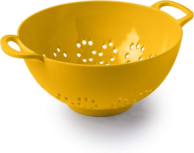 Zeal G209M Melamine Colander/Strainer (15cm) -Mustard Yellow