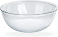 6.3 Qt Large Glass Mixing Bowl,12.3" Clear Glass Salad Cooking Bowls For making sourdough Prepping, Mixing, Marinating & Brining Kimchi