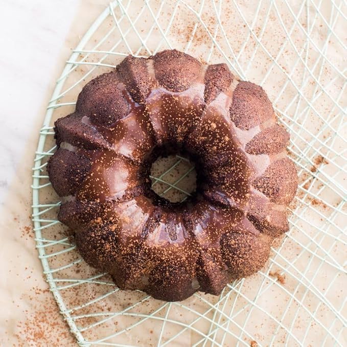 Nordic Ware Formed Bundt, 6 Cup, Twilight Blue (Pack of 4)