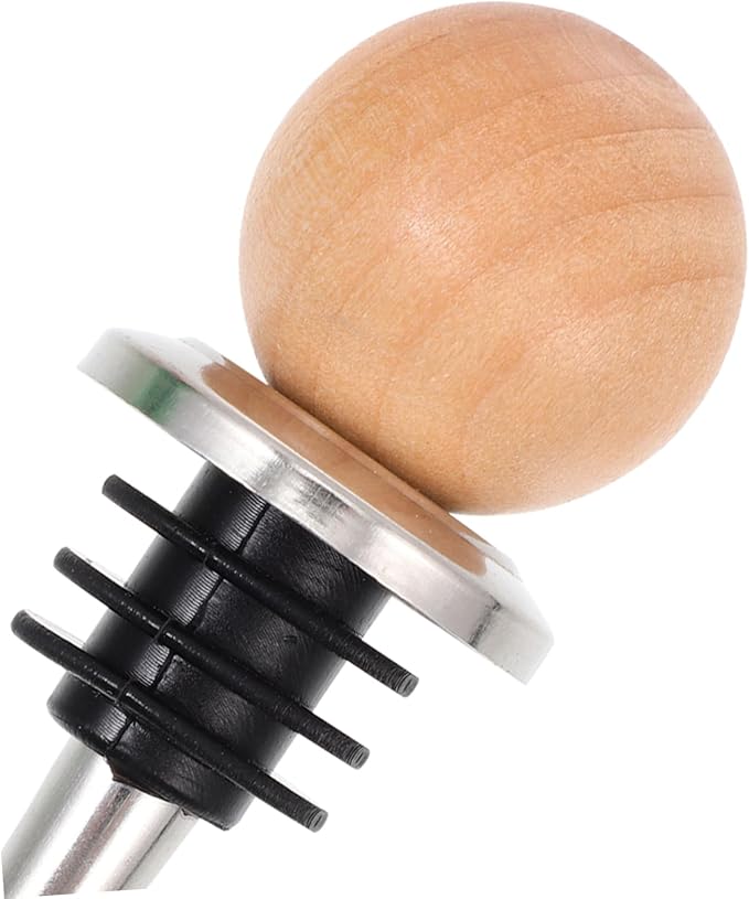 PRETYZOOM 4pcs Elegant Red Wine Cork Bottle Plug Wine Bottle Sealer Oil Stoppers for