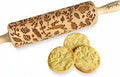 FOREST ANIMALS Embossing Rolling Pin. Laser Engraved Dough Roller for Embossed Cookies Fondant or Pottery by Algis Crafts