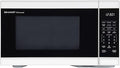Sharp SMC1161KW 1.1 cu. ft. 1000W White Countertop Microwave Oven