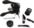 Rabbit 6-Piece Wine Opener Tool Kit, Black