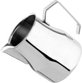 VIA CREMA Stainless Steel Milk Frother Jug for Coffee Machine Milk Frothing Pitcher 500 ml Made in Italy