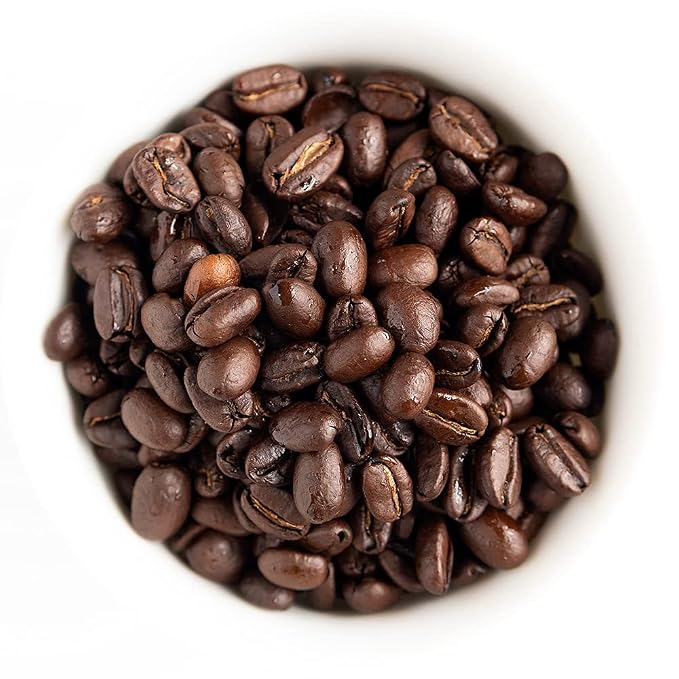 Fresh Roasted Coffee, Dark Ethiopian Yirgacheffe Kochere Whole Bean Coffee, Dark Roast, Kosher, 12 oz