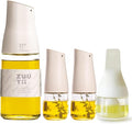 Zuutii Large Olive Oil Dispenser,Mini Oil Bottle Set,Oil Dispenser with Brush