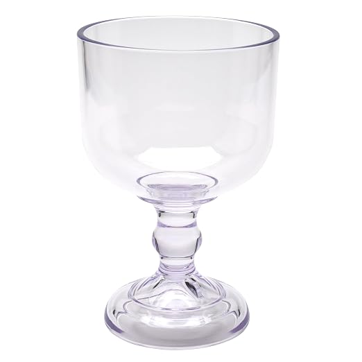 G.E.T. SW-1428-1-SAN-CL-EC Shatterproof Heavy-Duty Plastic Margarita Beer Schooner