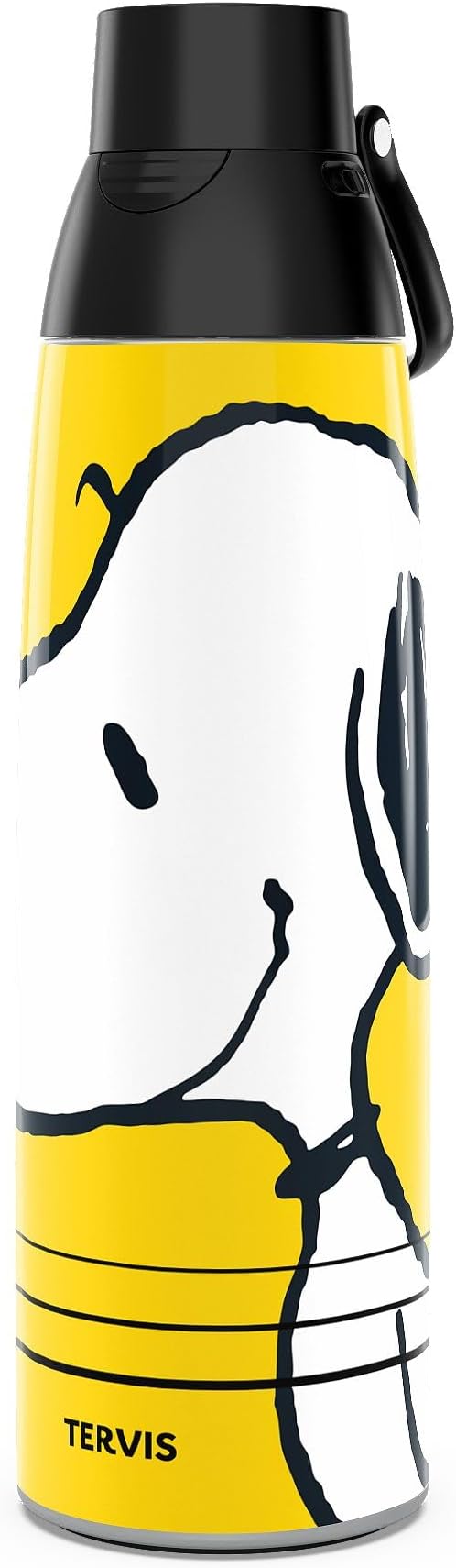 Tervis Venture Water Bottle Peanuts - Snoopy Maxiumus Triple Insulated Tumbler Travel Cup Keeps Drinks Cold & Hot, 36oz, Stainless Steel