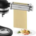 VEVOR Patsa Roller Attchemnt for KitchenAid Stand Mixer, Stainless Steel Pasta Maker Attachment, Pasta Maker Machine Accessory with 8 Adjustable Thickness Knob, KitchenAid Pasta Attachment by VEVOR