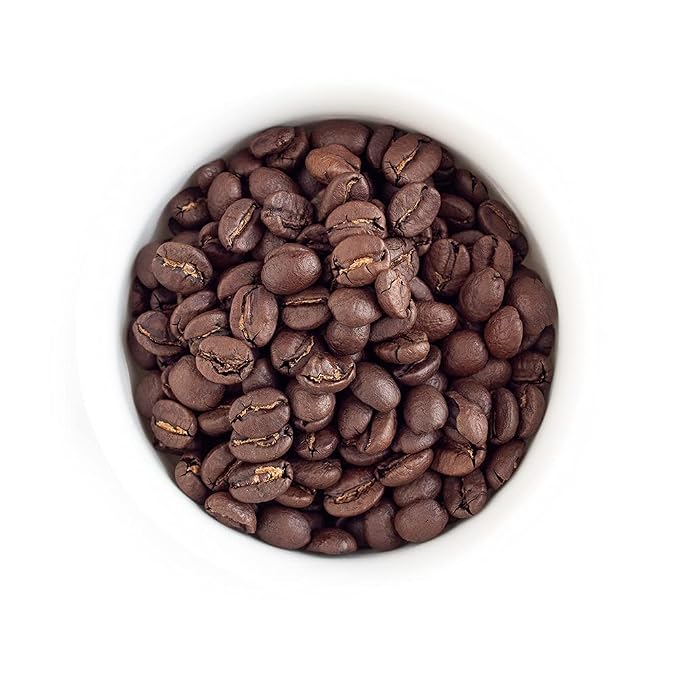 Fresh Roasted Coffee, Kenya AA Whole Bean Coffee, Med-Dark Roast, Kosher, 2 lb (32 oz)