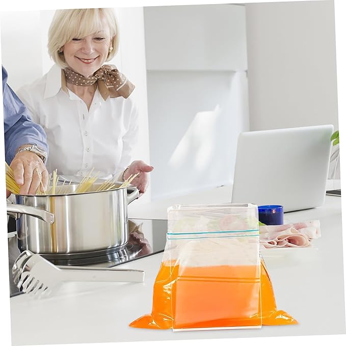 Outanaya Food Prep Bag Holder Stand Storage Bag Organizer for Easy Filling and Pouring Stable Support for Space-saving Design for Kitchen Use