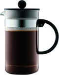 Bodum BISTRO NOUVEAU Coffee Maker (French Press System, Dishwasher Safe, 1.0 L/34 oz) - Black