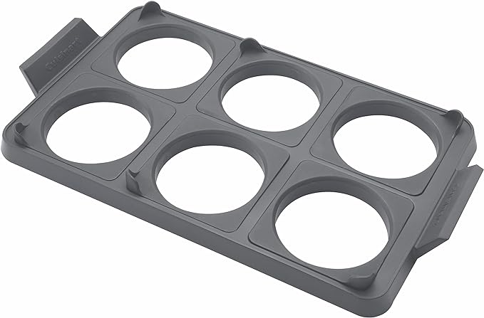 Cuisinart CGR-600 7-Piece Griddle Egg Ring Tray