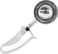 Zeroll - 2006 Zeroll Universal Standard Length EZ Disher Food Portion Control Scoop Designed for Right or Left Hand Use Dishwasher Safe NSF Approved, 3-Inch, White