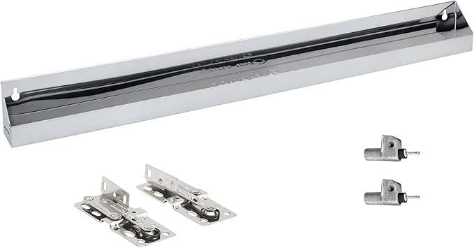 Rev-A-Shelf 31" Tip Out Tray with Soft Close for Sink Base Cabinets, Storage Organizer for Kitchen, Laundry Room, or Vanity Cabinets, 6581-31SS-SC-1