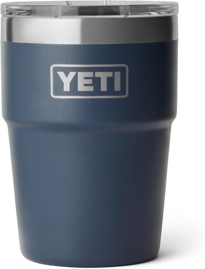 YETI Rambler 16 oz Stackable Tumbler, Vacuum Insulated, Stainless Steel with MagSlider Lid | Stackable