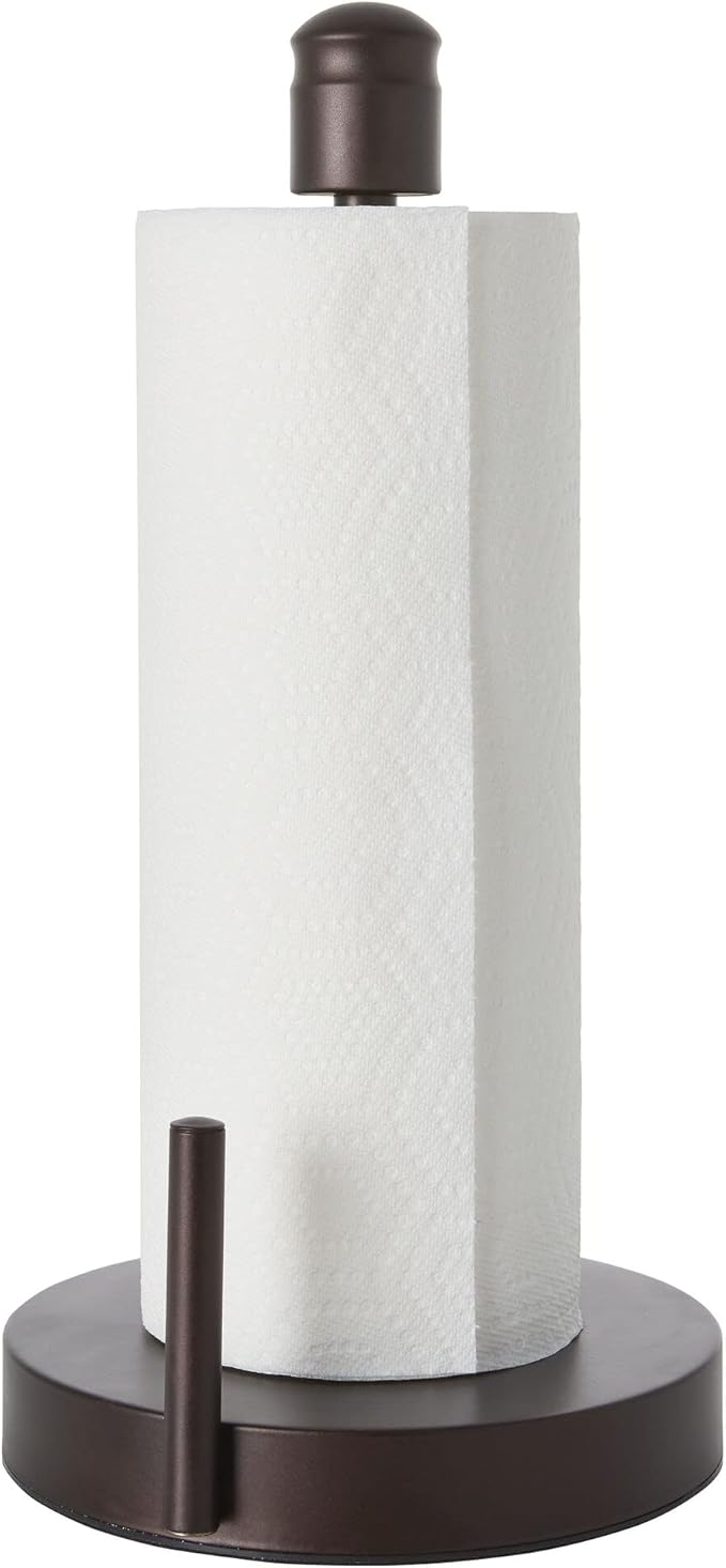 Kamenstein Perfect Tear Paper Towel Holder, 13-Inch, Bronze