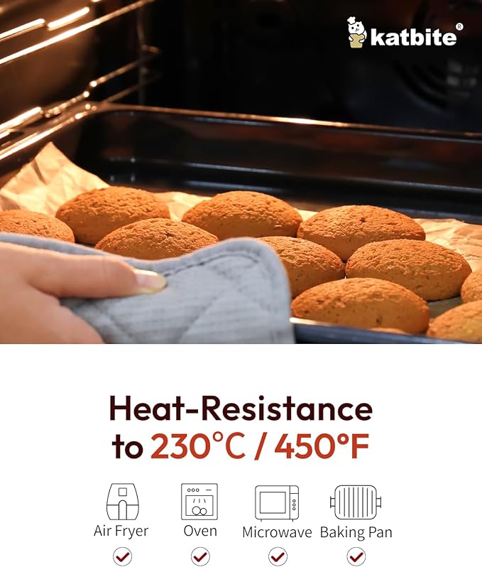 Katbite 16x24 Inch Parchment Paper Sheets, 100Pcs Non-Stick Precut Baking Parchment, Unbleached Parchment Paper for Baking, Cooking, Grilling, Frying and Steaming, Full Sheet Baking Pan Liners