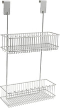 INEX Lower Cabinet Hanging Shelf (Stainless Steel, 19.7" H x 11.8" W x 4.1" D (2-Tier))