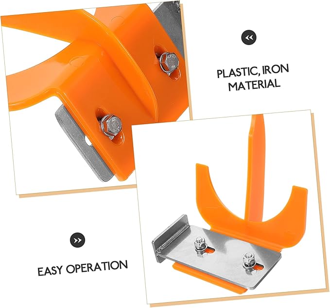 DECHOUS 4sets Juicer Replacement Parts Compatible Electric Juicer Peeler for Machine Orange Essentials