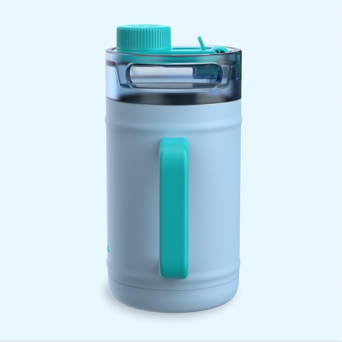 bubba 52 oz Insulated Stainless Steel Water Keg - Large Reusable Water Bottle Drinking Jug - Insulated Keg for Everyday Hydration, Lead-Free and BPA-Free, Daydreamin'