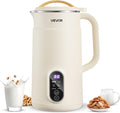VEVOR 6-in-1 Nut Milk Maker, 20 oz Soy Milk Maker Machine with 6 Blades, for Homemade Oat, Nut, Soy, Juice, Plant-Based and Non Dairy Beverages with High-Temp Self-Cleaning, Boil Water, 12-Hour Delay