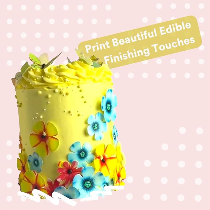 Printable Edible Wafer Paper Sheets from paper2eat (0.40 mm - 25 sheets/Vanilla)