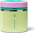 ThermoFlask Insulated Food Jar with Leakproof Lid (20 oz, Garden Party) - Stainless Steel Food Containers for Hot & Cold Meals, Lunch, Soup & Snacks