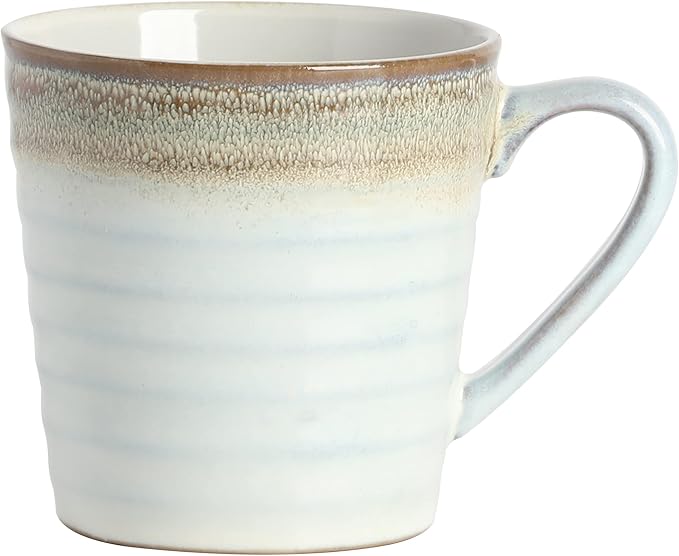 Gibson Elite Spiral 16 Piece Reactive Embossed Dinnerware Set - Taupe