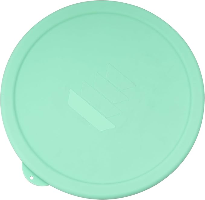Silicone Replacement Lids for Pyrex Smart Essentials Prepware 326 Rimmed Glass Mixing Bowl, Food Grade Silicone, Sturdy & Durable Cover, Dishwasher & Microwave Safe - 1 Pack