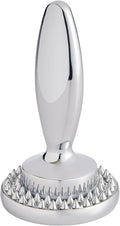 HIC Kitchen Dual Sided Meat Tenderizer Marinating Prep Tool, Chrome-Plated Zinc, 835 Grams, For Flattening Cutlets And Tenderizing Meat