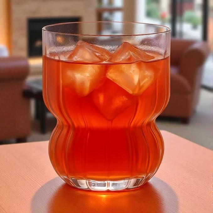 60 Count 12 Ounce ripple Unbreakable Stemless Plastic Wine Cocktail Whiskey Glasses Elegant Durable Disposable Indoor Outdoor Ideal for Home, Office, Bars, Wedding, Holiday, Celebrations, Tasting