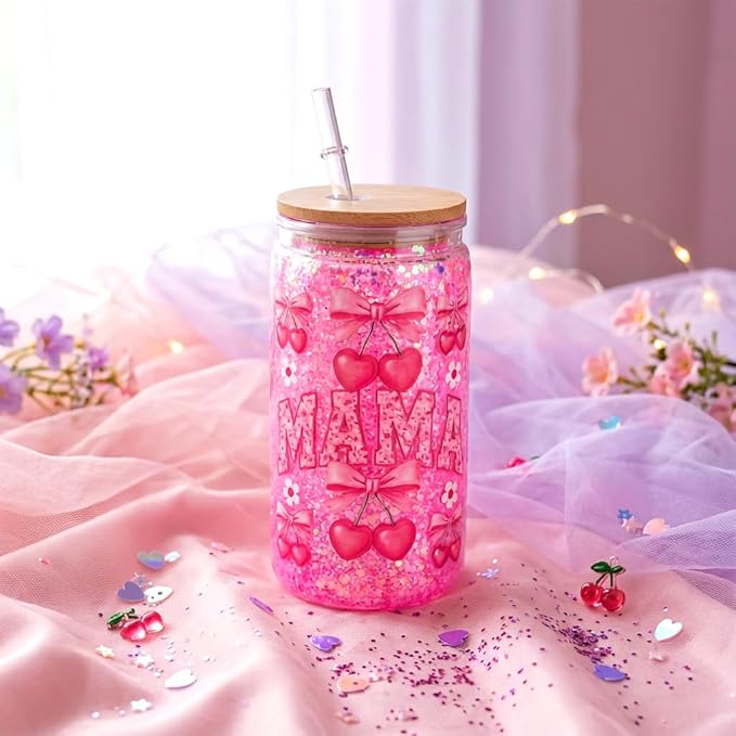kiddgroo Snow Globe Tumbler Supplies – 11 Pcs DIY Glitter Snowglobe Tumbler Craft Supplies Starter Kit, Accessories Only (Cup Not Included)