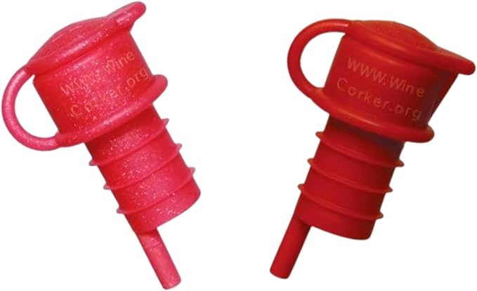 Haley's Corker 5-in-1 Wine Aerator, Stopper, Pourer, Filter and Re-Corker, Wine Lovers Treat