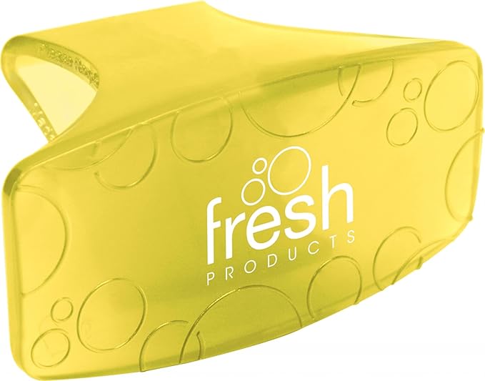 Fresh Products Eco Bowl Clip Air Freshener Versatile Design Toilet Freshener Trash Freshener Chemical Free Natural Oils Discreet Lasts 30 Days Made in the USA Citrus 12 pk