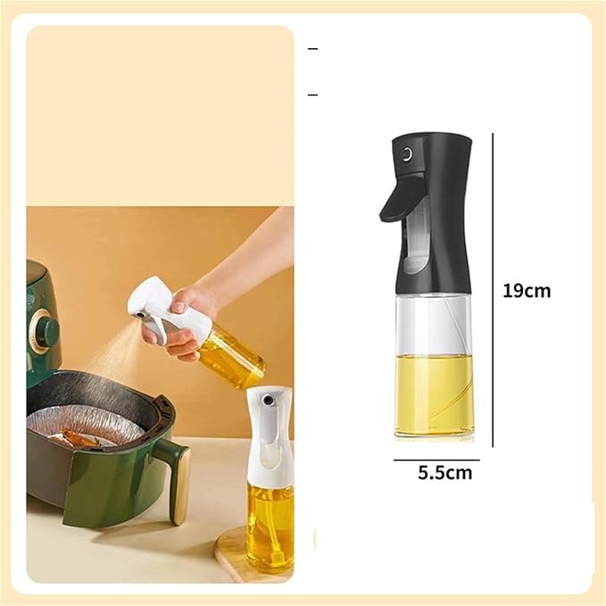 Oil Spray Bottle, 10pcs Oil Sprayer Bottle For Cooking Spray Mister For Air Fryer BBQ Kitchen,for Salad Making, Baking(White)