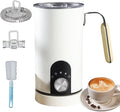 Milk frothing machine，Automatic milk frother，Electric for Hot & Cold Froth, Froth Or Heat Milk，Multifunctional milk frother，Automatic off & Easy Cleaning, Silent Operation