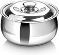 SIGNORA WARE Large Insulated Casserole Dish with Lid 1000ml. Stainless steel Hot Pot Food Warmer/Cooler -Thermal Soup/Salad Serving Bowl Stainless Steel Hot Food Container–Best Gift Set for Moms