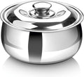 SIGNORA WARE Large Insulated Casserole Dish with Lid 1500ml. Stainless steel Hot Pot Food Warmer/Cooler -Thermal Soup/Salad Serving Bowl Stainless Steel Hot Food Container–Best Gift Set for Moms