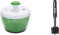 Farberware Easy to use Pro Pump Spinner + Professional Heat Resistant Nylon Meat and Potato Masher